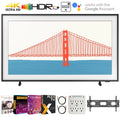 with Premiere + 37-100 Frame Adapter Streaming QN65LS03AA + TV 2x 4K Mount + QLED The 65 6-Outlet 2.0 4K Surge Samsung TV inch HDMI 2021 Wall Smart Cable Movies 2020 6FT Bundle inch