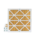 Inch Air by Pack x Size: 2" Filters Pleated x 12x12x2 of Actual 11-1/2 11 3 MERV 1-3/4 Glasfloss. 11-1/2