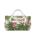 Handbag Fabric Green Boogie (Good) Celine Unisex HandleBag Pre-Owned Canvas Authenticated Top