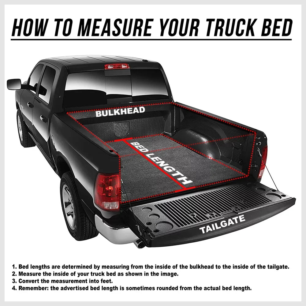 Tonneau Soft Fleetside Top 2005-2019 for NISSAN Truck Short Frontier 05-21 5Ft Tri-Fold select: FRONTIER Cover Bed Fits