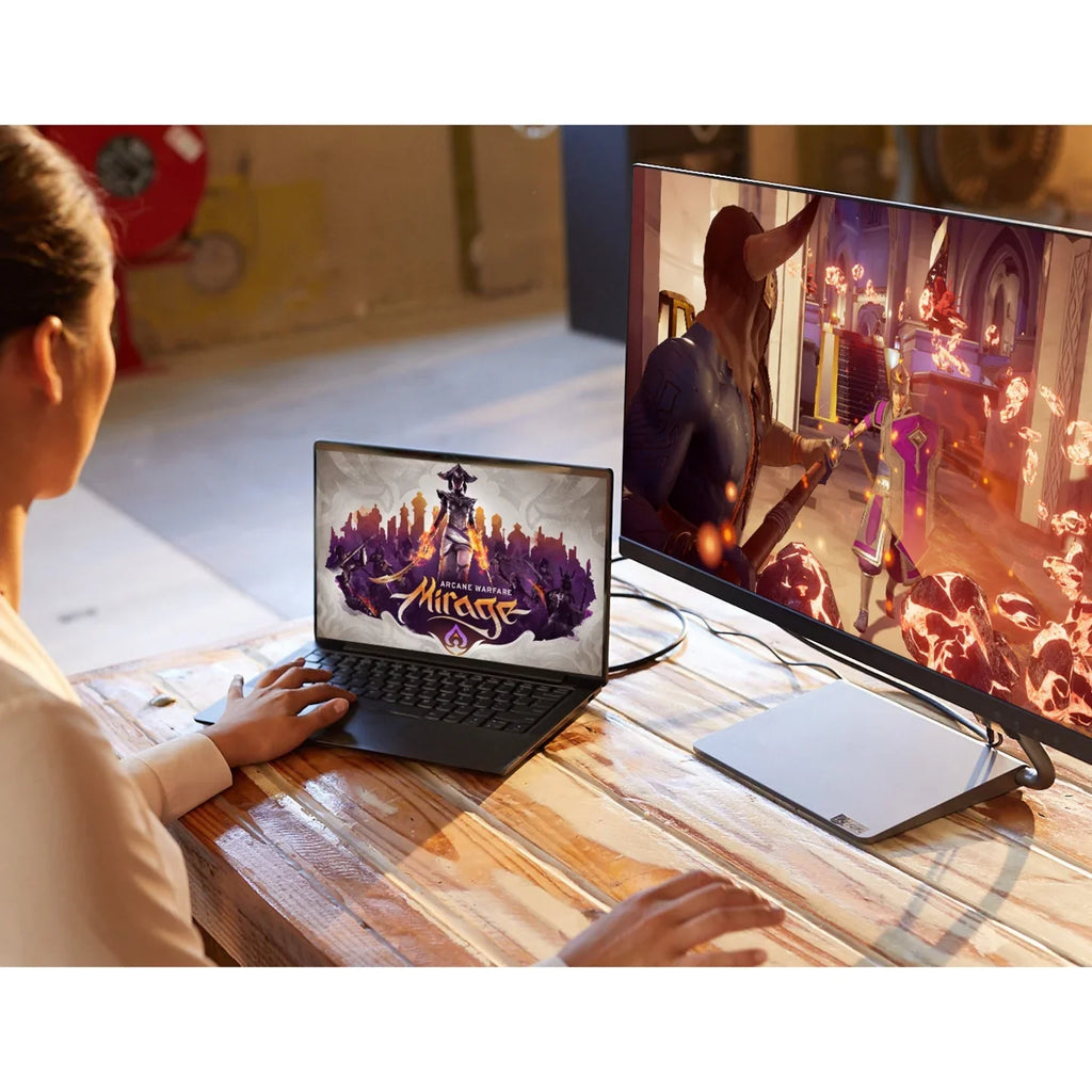 '- WLED Gray Q27q-1L 66C1GCC3US Monitor Lenovo QHD LCD Iron 27"