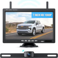 HD Backup Camera 7 RV/Trailer/Truck/Van for 1080P AWT7 IR eRapta Wireless Night Monitor Vision IP69 Inch Waterproof