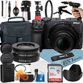 VR Card SanDisk + Case + Tripod Lens NIKKOR Bundle Z30 + 16-50mm Camera with 32GB Zoom Accessory ZeeTech Nikon + Mirrorless