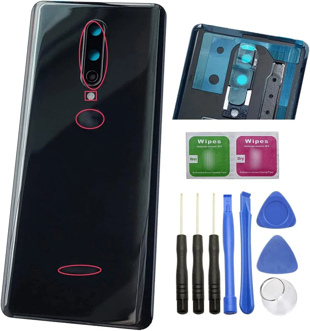 Glass UW OnePlus Door OnePlus for Cover for 5G 5G 6.55,8 8 Rear 8 Back Panel Replacement Verizon,8