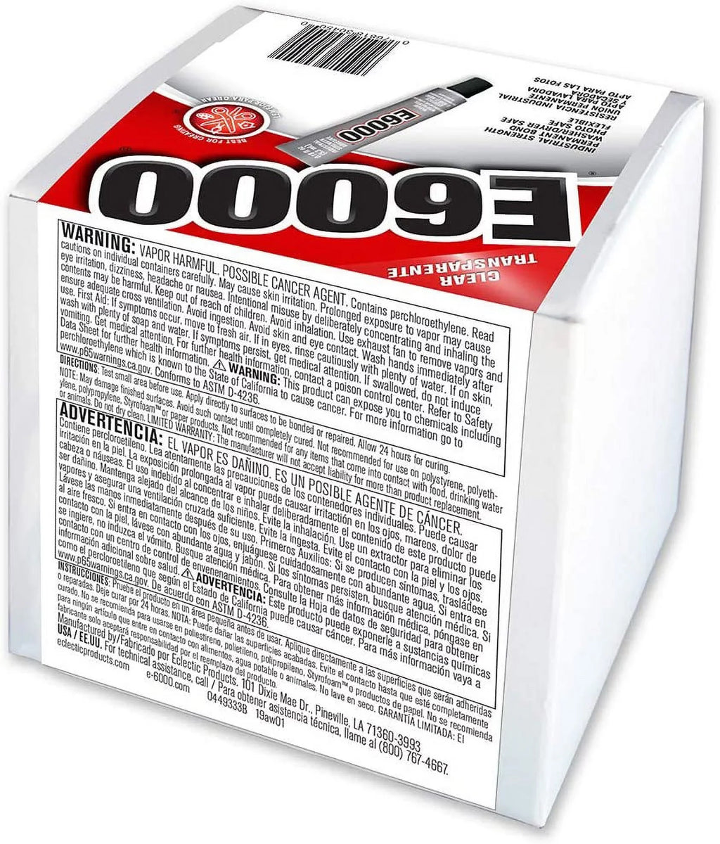 230450 Craft oz, Piece E6000 fl 0.18 Box Adhesive, 50
