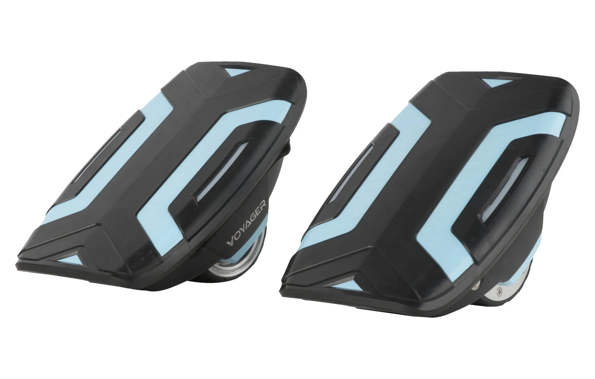 Voyager Ride Hover Powered Adults, Blue Shoes Space for On and Skates Kids
