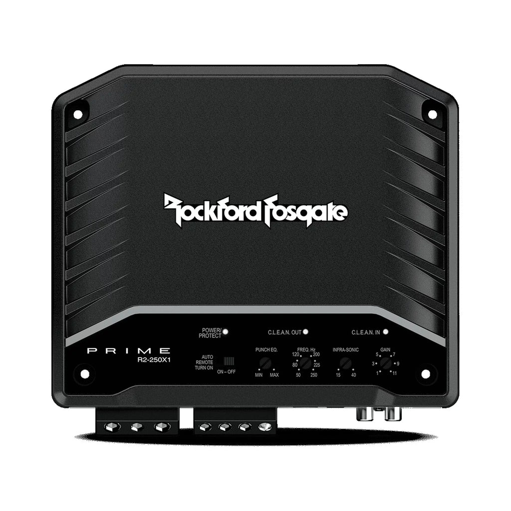 250-Watt R2-250X1 Rockford D Amplifier Fosgate Prime Mono Range Full Class