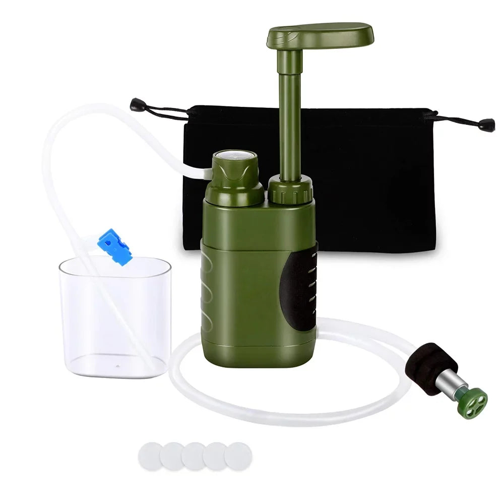 Filter Family Preparedness Emergency Straw System Lixada Water Camping Hiking for