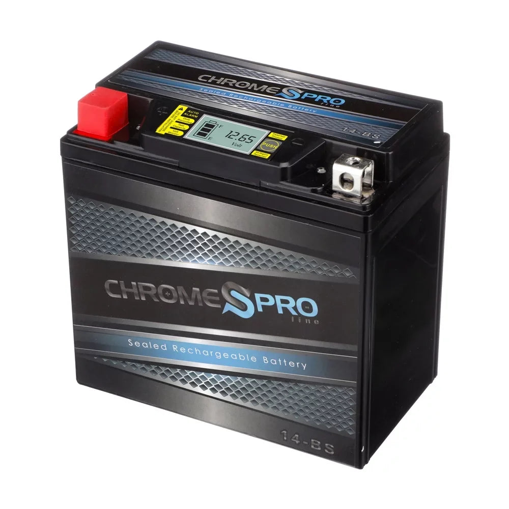 Chrome For 2002 S Honda Foreman Pro Battery Igel Ytx14-Bs Atv Fourtrax Trx450 Es 450Cc Battery