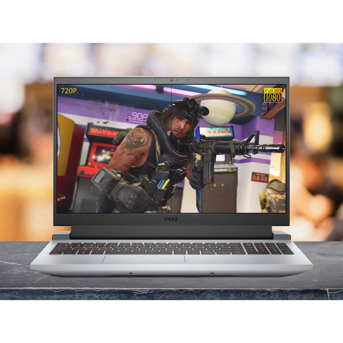 RTX 7 120Hz Phantom G15 15.6" 5800H, 11 GeForce Windows 8GB Ti, Gaming SSD, PCIe NVIDIA Ryzen AMD Dell Grey, Home Notebook, 512GB RAM, 3050 FHD