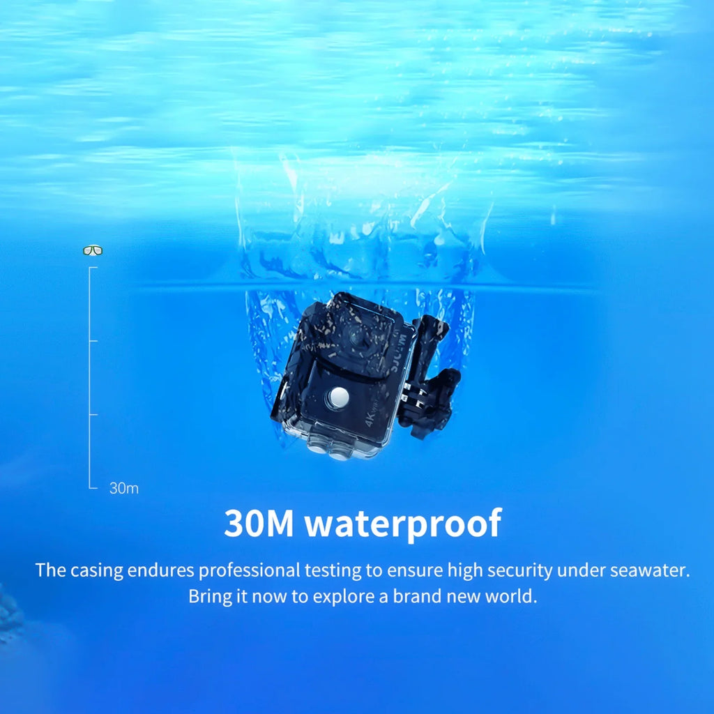 SJ4000AIR with WiFi Share 16MP , moobody 2,inch IPS Camera Photos Adventures and Screen! Your 4K with Sports