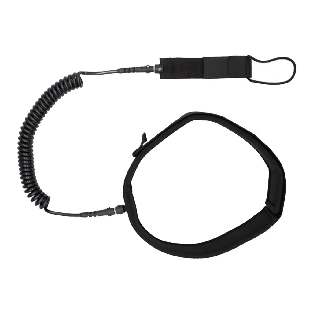 Waist Paddle Water Sports Belt Surfboard 10FT Leash Skimboard, Surfing Leash Coiled up Leash Shortboard, Longboard Stand for Paddleboard, Board Surf