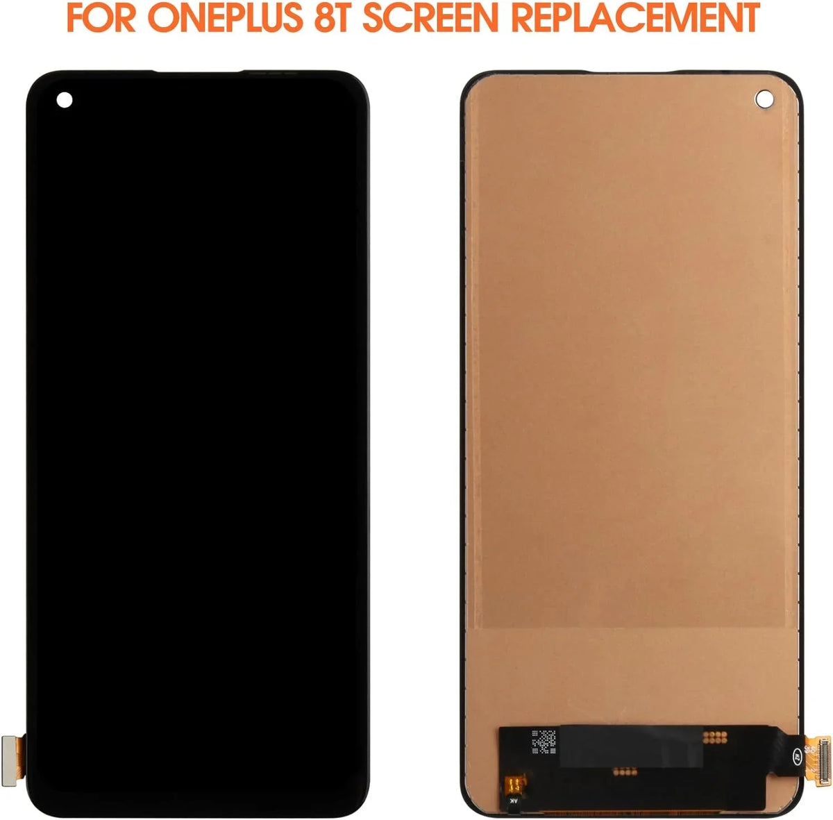 LCD for Oneplus Display Fingerprint) Screen Touch 8T+ KB2000 (Support 5G Screen KB2005 OLED KB2003 KB2001 Repair Replacement 8T Digitizer Assembly Part