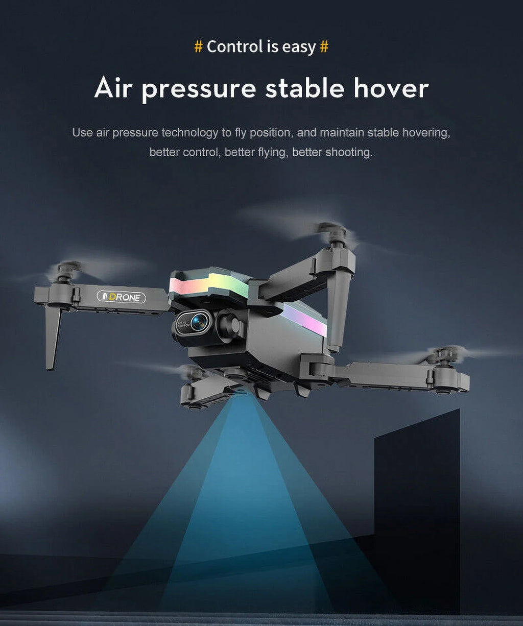 '- Aerial Pro Camera Mini Quad Photography SkyCapture Dual with - Drone JahyShow 4K HD Folding