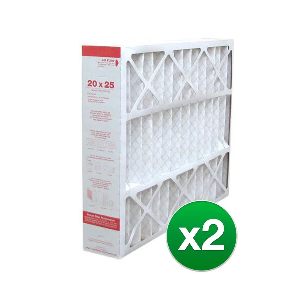 Air Honeywell FC200E1037 Filter AC Compatible Merv Pack 2 11 - 20x25x5 Furnace