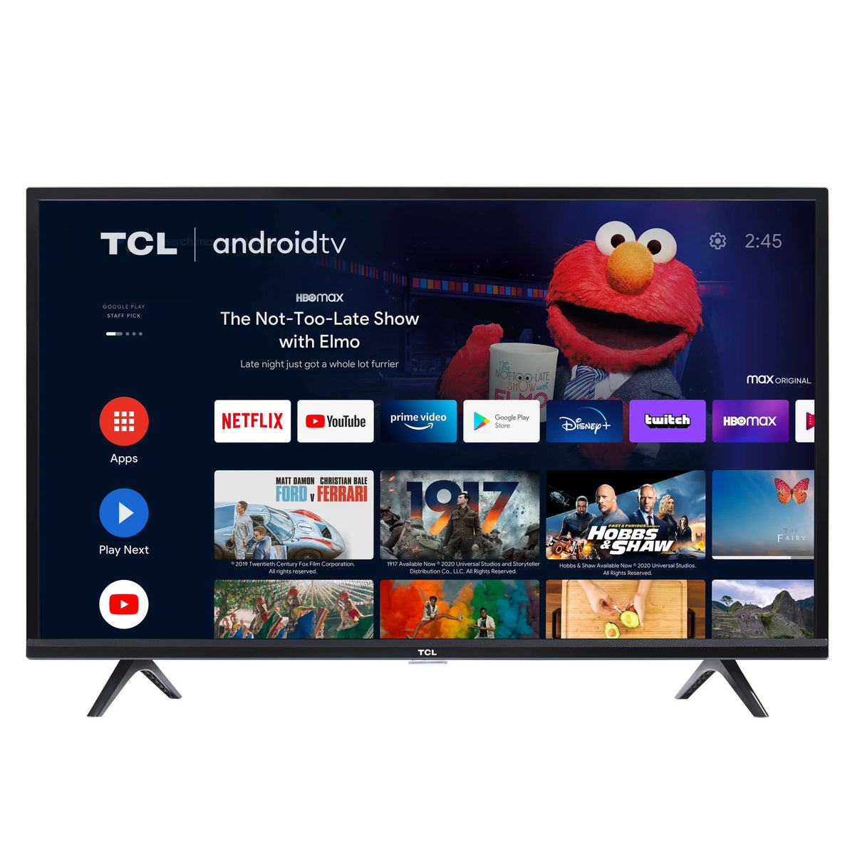 (1080p) 40" FHD TCL Android Class LED (Refurbished) 3-Series Restored 40S334 TV Smart