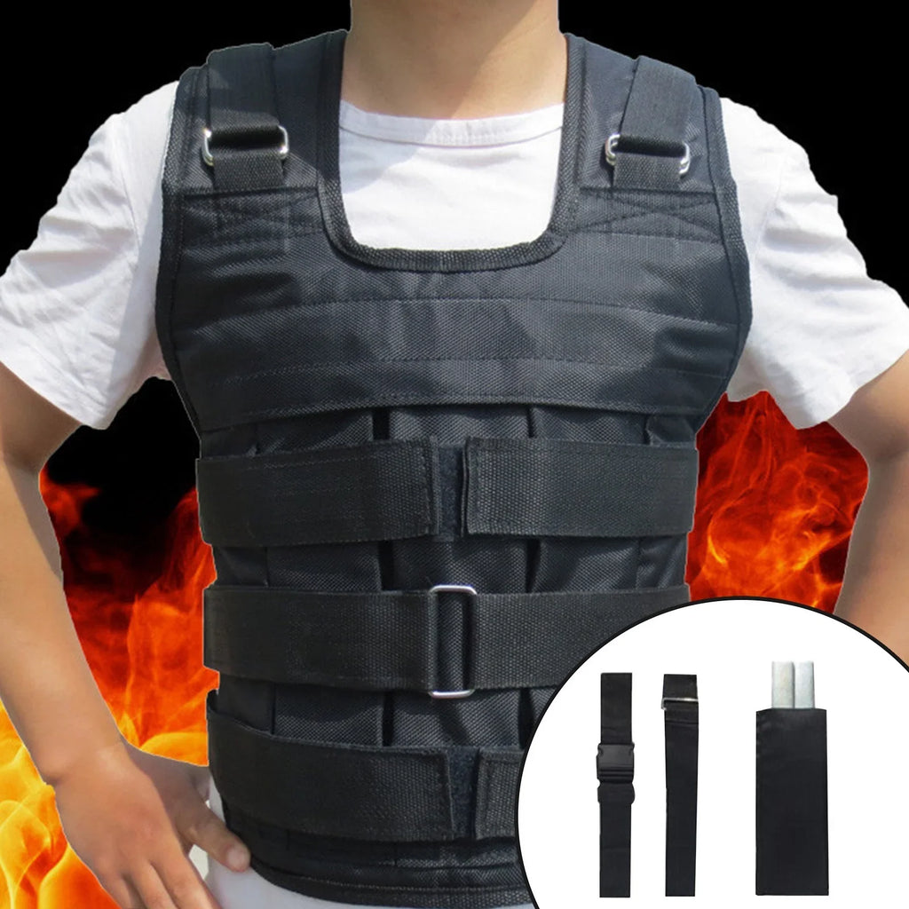 Set Adjustable Yoga Weighted Vest Wooden and Running Dice Fitness ZiSUGP Training for Effective