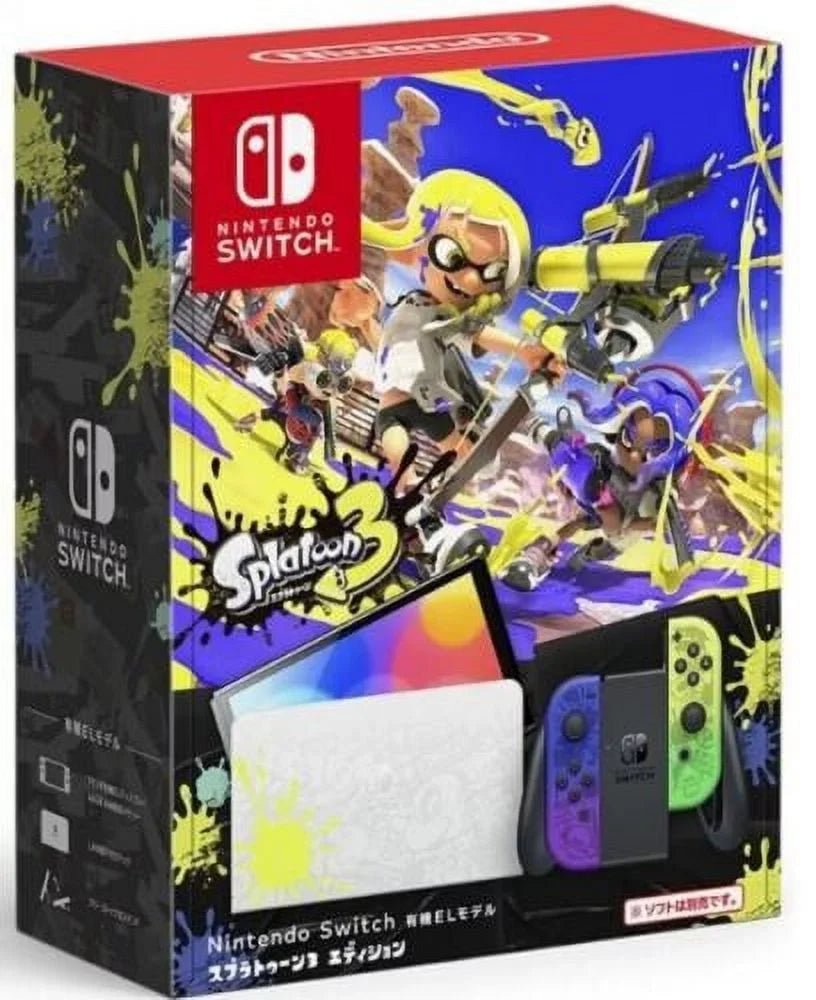 POWEVER Shell Edition Nintendo Carrying w/ Case White Japanese Switch OLED Hard