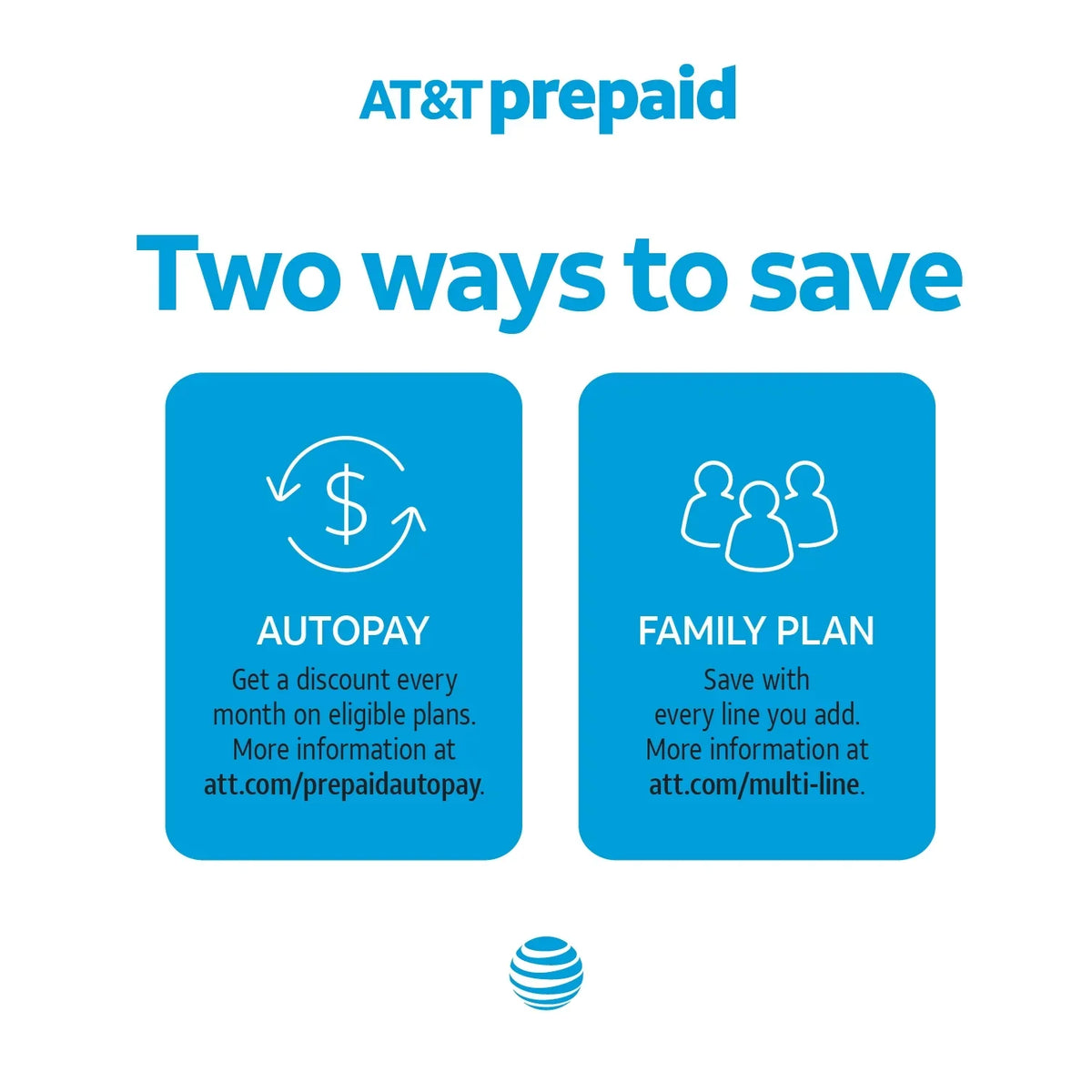 Prepaid 16GB TETRA Prepaid AT&T Alcatel Smartphone,