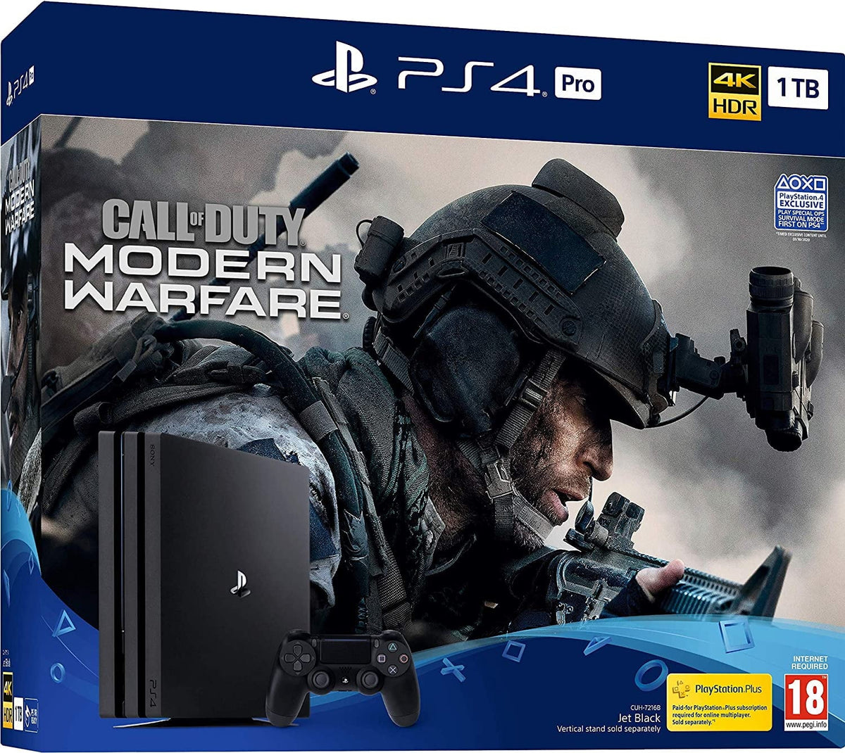 Warfare Bundle (Refurbished: Pro PS4 For Good) COD Call PlayStation Pre-Owned Modern Duty: Of 4 PS4