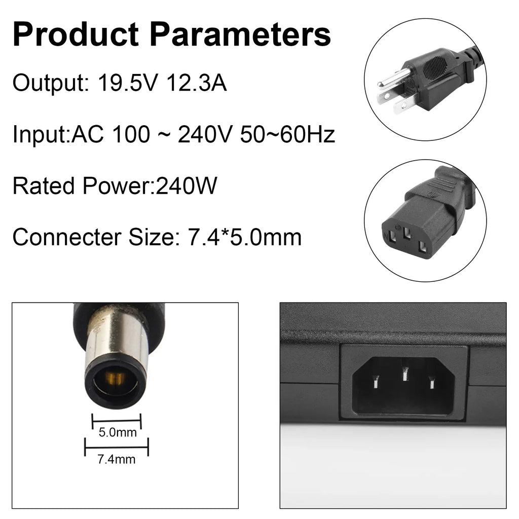 AC R1 Adapter R2 For R3 17 15 R3 Dell R4 PA-9E GA240PE1-00 X51 Alienware Charger