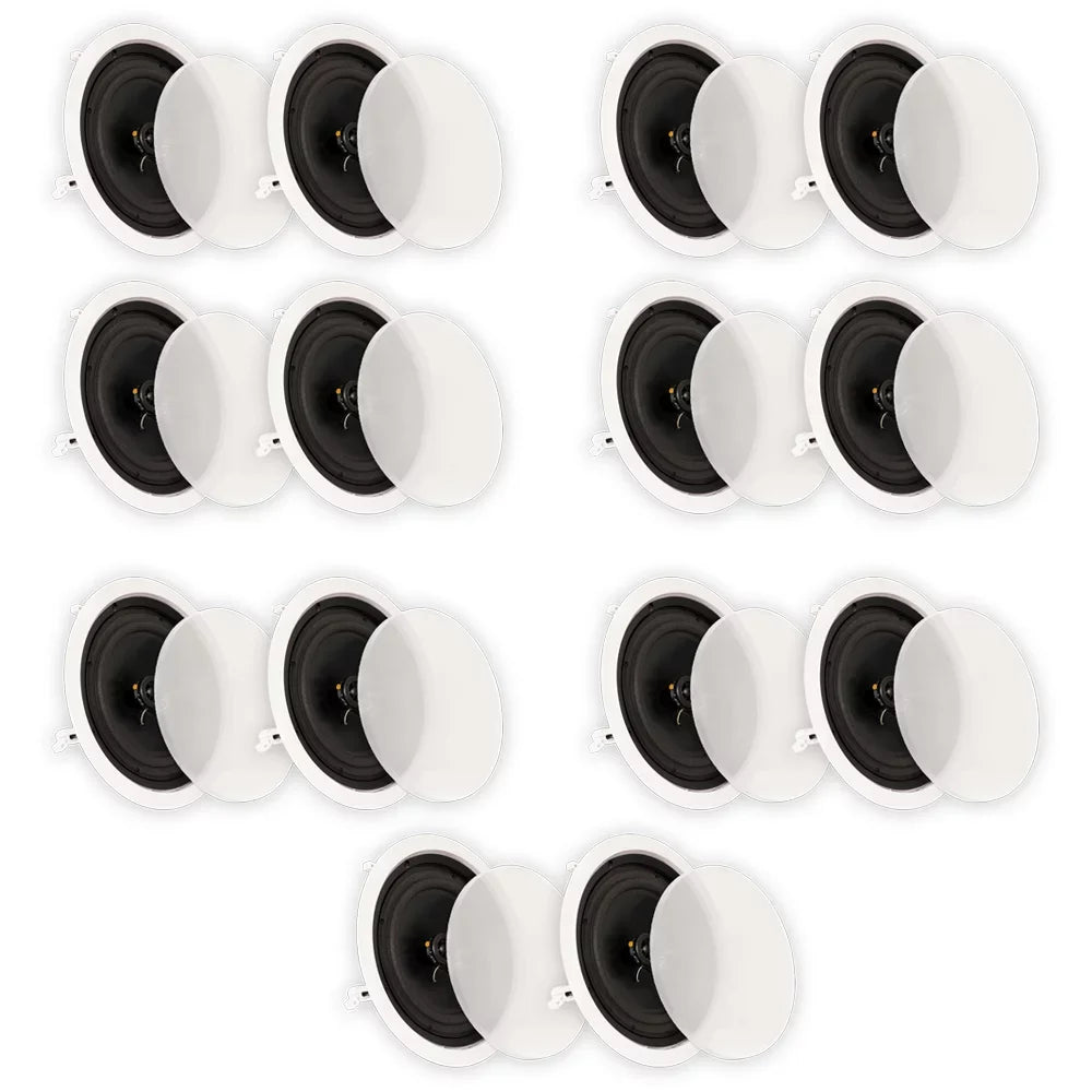 7CS8C 8" Solutions Home Theater Theater Pack 7 Ceiling CS8C Speakers Sound In Surround Pair