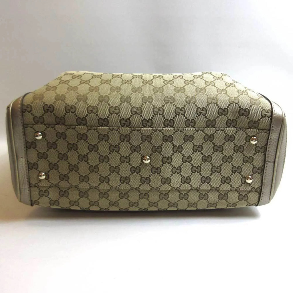 (Good) tote bamboo GG shoulder 269945 Pre-Owned Vera canvas Gucci GUCCI bag
