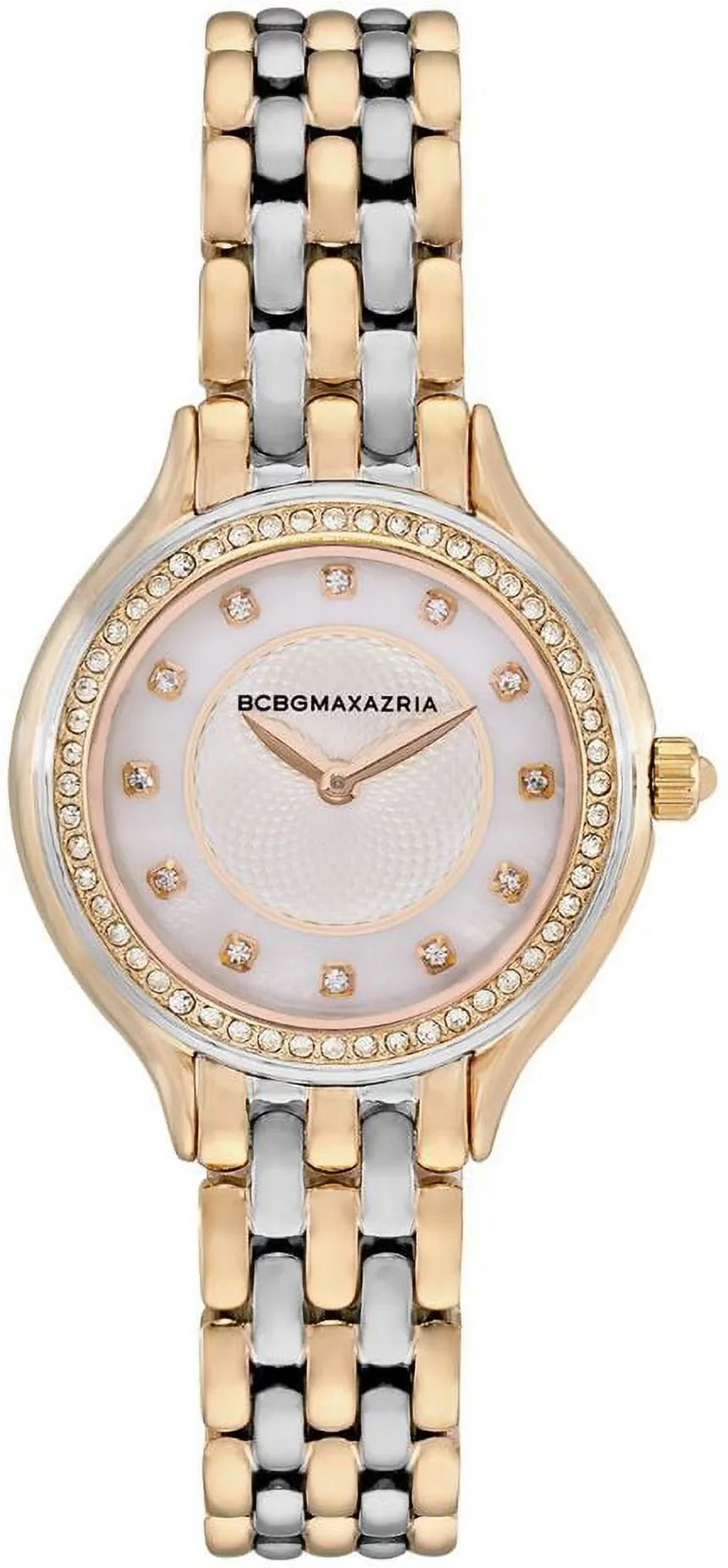 BG50999007 pearl Mother Tone of Watch BCBGMAXAZRIA Two BCBG Women's silver Gold