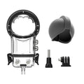 Silicone Diving Dive Cover Protective Case, Housing, Sports Panoramic Radirus Cover, Camera Lens Waterproof 50M, Underwater