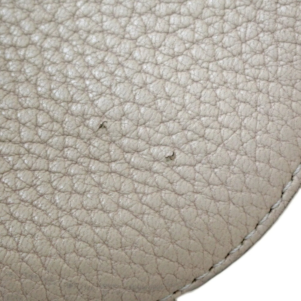 BRB01000000002558 Chain Leather Pre-Owned (Fair) Bag Beige Chloe Shoulder Chloé Ladies