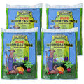 Organic Pack) (4 WIGGLE 15 Castings lb. WORM Earthworm Soil Fertilizer, Builder