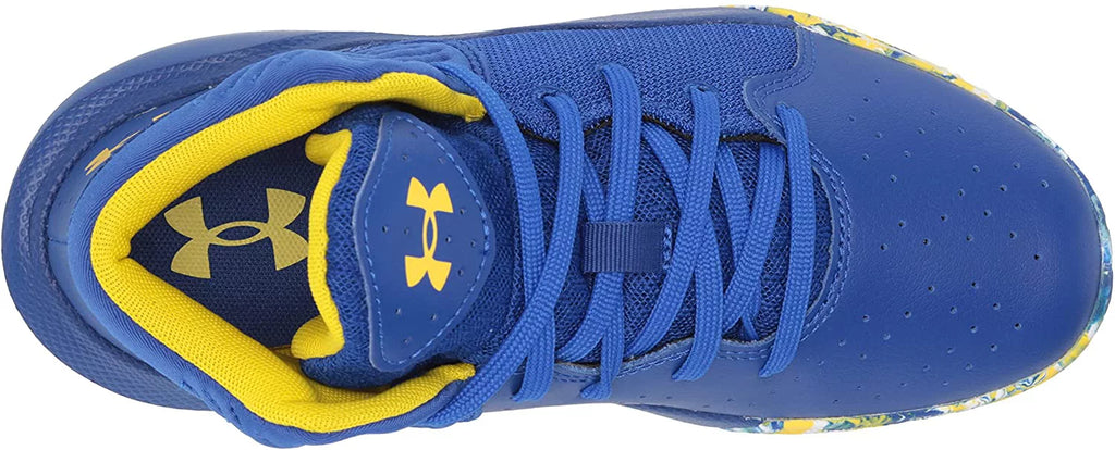 Unisex-Child Years 12 21 Kid Armour 4-8 Under Little Royal Little Shoe Jet 400/White Basketball Kid Pre-School