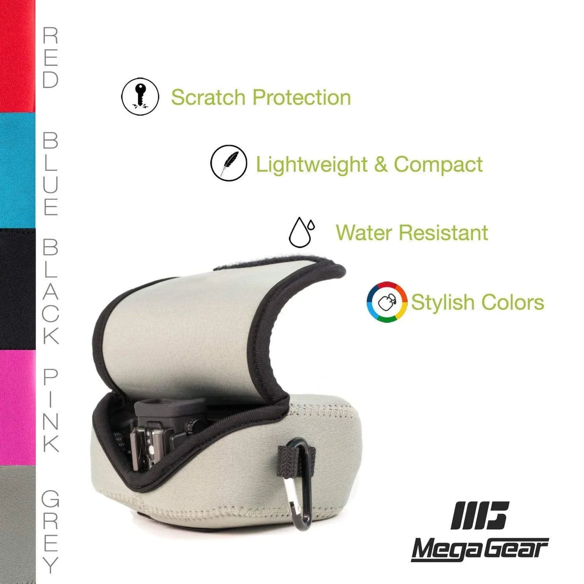 Camera HS, Case PowerShot HS, IS G15, SX170 Canon SX700 Neoprene Canon SX160 Sony DSC-HX50V, DSC-HX60V, HS, SX710 MegaGear G16, IS, SX720