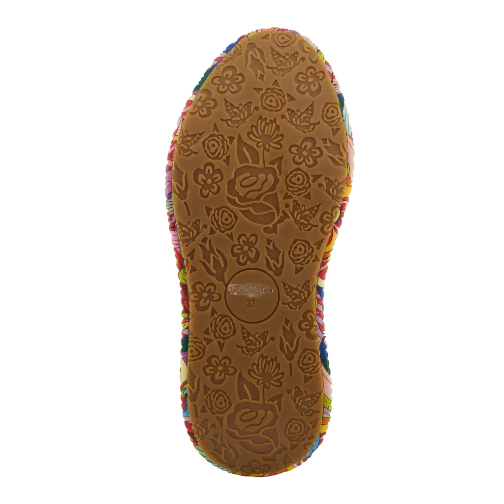 / Sneakers CAFFEY Fashion EU | 42 Step Energetic Patterns Spring Multi Unique L'Artiste US Multicolored Blue Women's 10.5-11