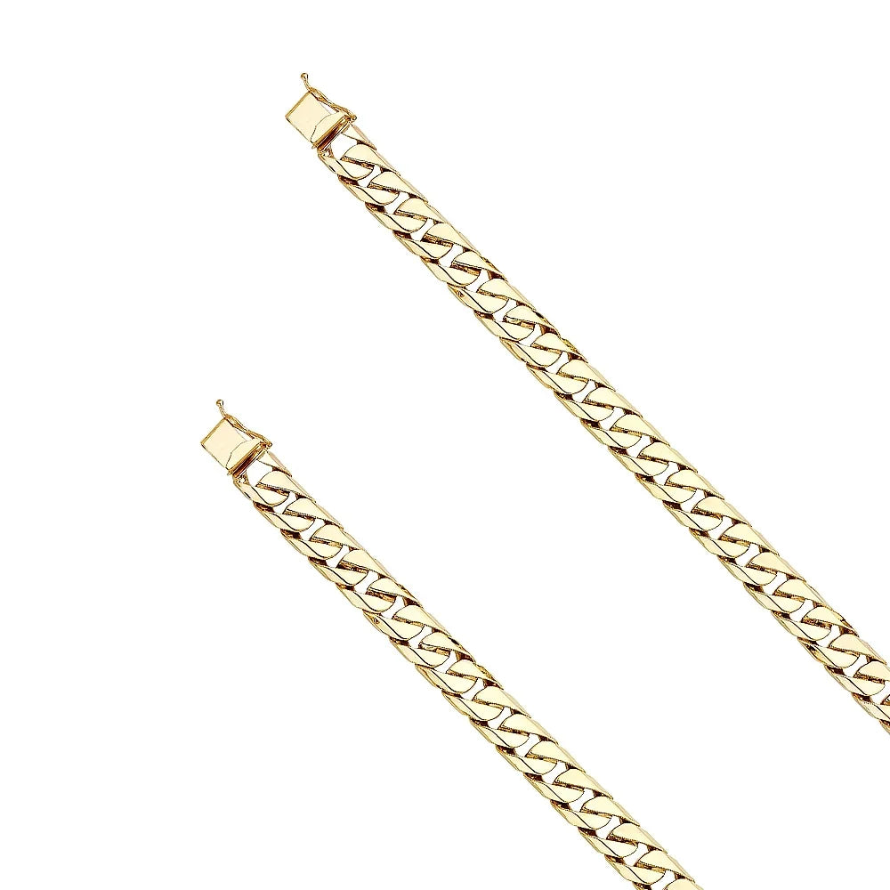 Gold | 34.5 for Elegant 14k Bracelets | Weight Men’s Yellow Women Chain Link - Bracelet Men | and 14KY Gold Jewelry Cuban 8.5" for Gift