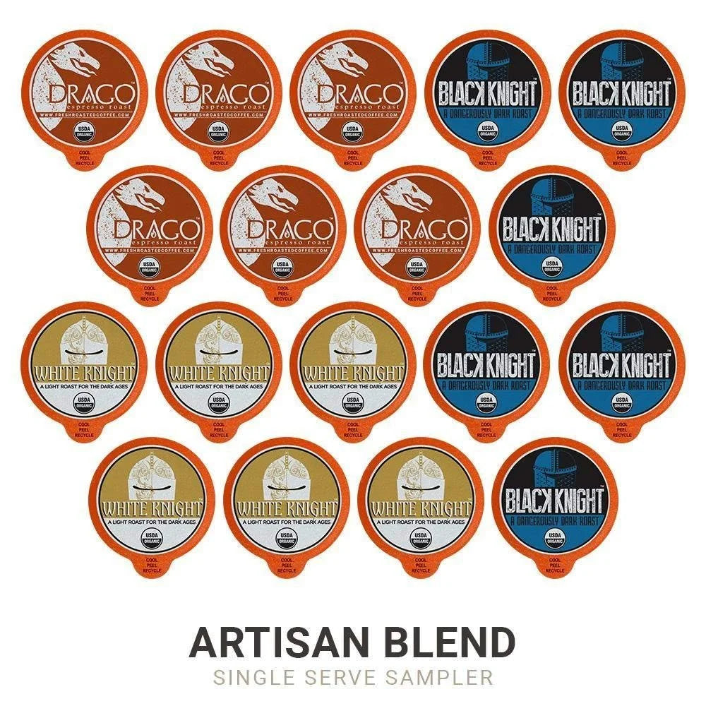 Sampler, Brewers 72 Organic K-Cup Pod Count for Coffee, Roasted Coffee Keurig Fresh