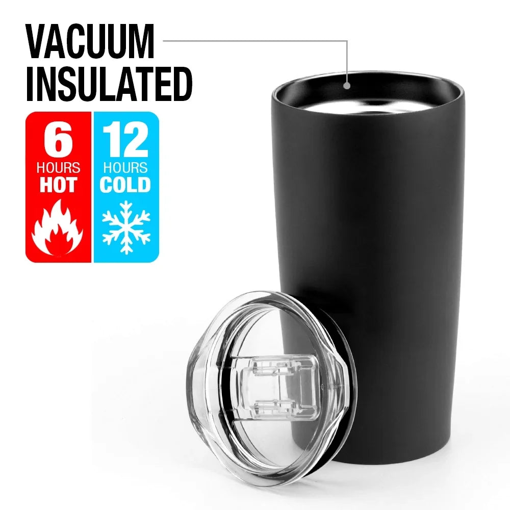 Travel Beverages 20 Hobbit/We Hot Vacuum with Coffee Stainless oz Lid and Double | Mug/Cup, Drinks Great Tumbler Steel Leakproof Cold for Are The Fighers Insulated Wall & Sliding