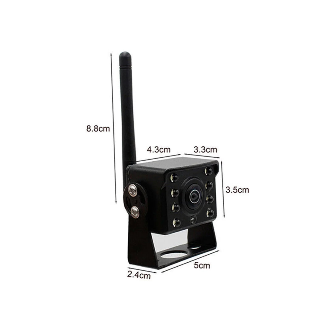 Wireless Night Bus Waterproof Rear Camera IP67 Backup Automobile WiFi Meterk Vision Reverse ~36V LED Reversing View Truck Wireless Car Camera, Monitor