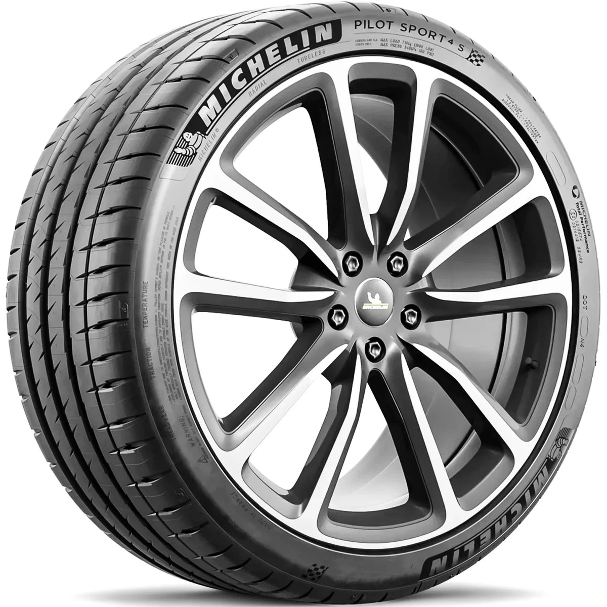Passenger (99Y) Performance Tire Michelin XL 4S Pilot 255/40ZR18 Sport