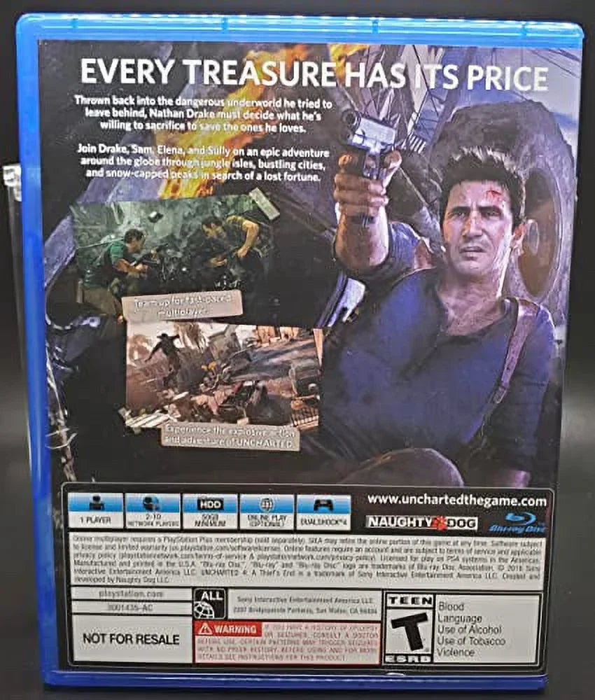 A (PS4) 4: Uncharted Thief's End