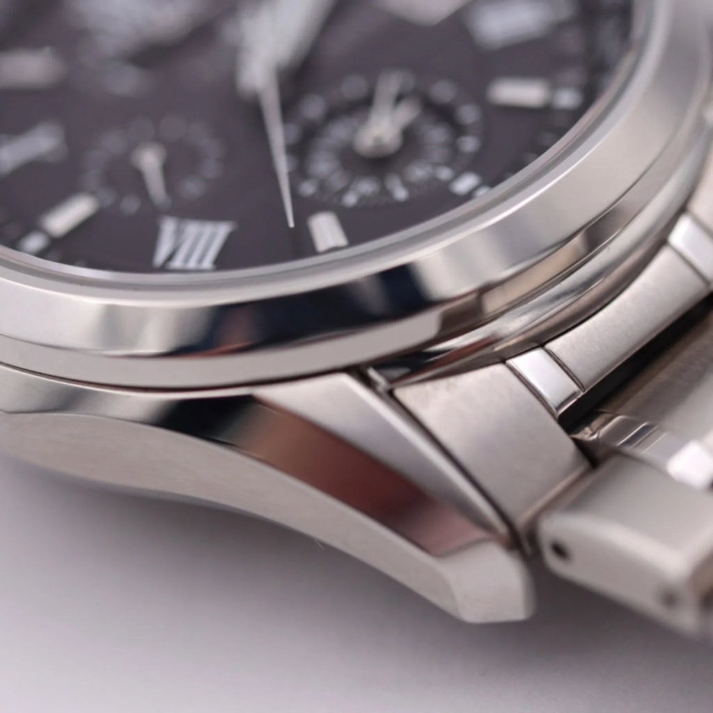 EXCEED Silver Titanium Radio Dial Citizen (Good) Eco Exceed Solar Pre-Owned H820-T023916 Drive CITIZEN Watch