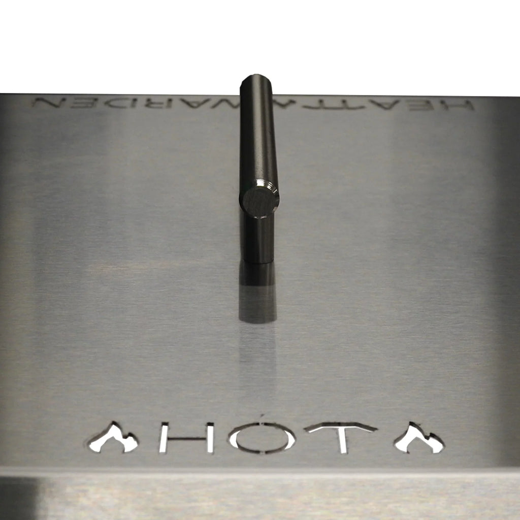 Pit in Steel Deflector Heat Rectangle Warden Heat Stainless Fire