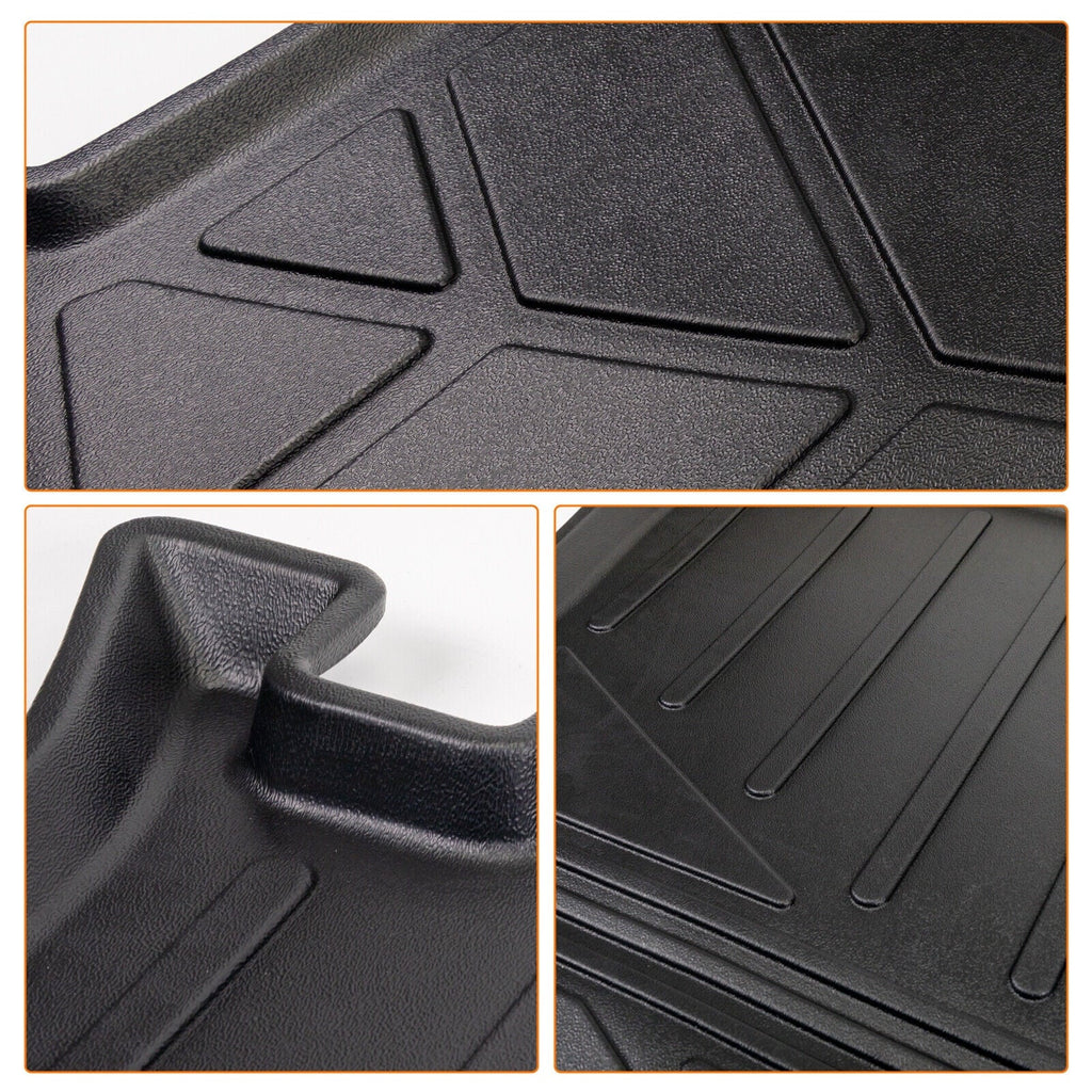 Cherokee Protector TPE Grand Cargo Weather Carpet All Floor Jeep Cargo 2011-2022 Rubber Liner Trunk Mat Custom Rear Fit Car