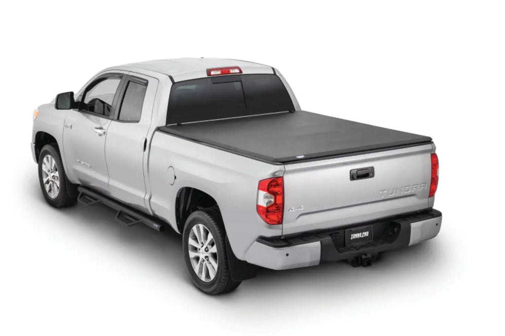 Clamp Tundra Track Kit) Cover Bed Tonno Fold 5ft. Sys Tonneau Pro Tonno Toyota (Incl. 22-23 6in.