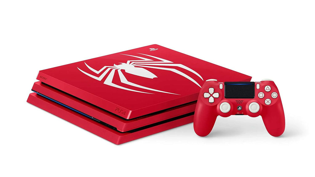 Console 4 Restored Edition Spider-Man () Limited - Marvels 1TB [Discontinued] Bundle PlayStation (Refurbished) Pro