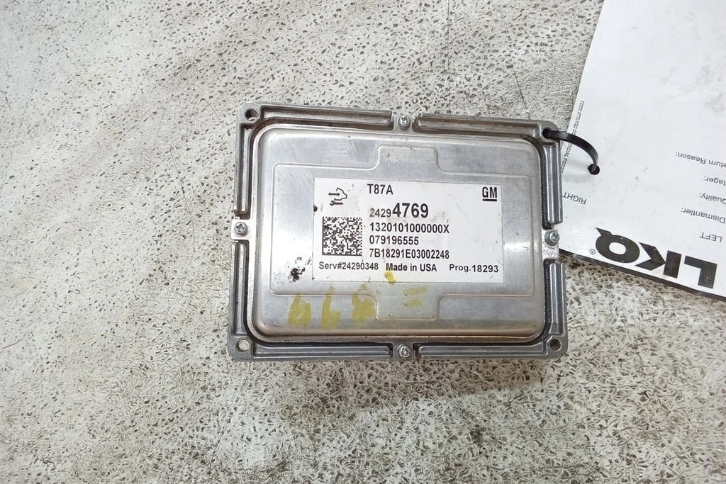 Transmission Control OEM Pre-Owned (Good) Chevrolet Express 2500 24294769 Van 2019 Module
