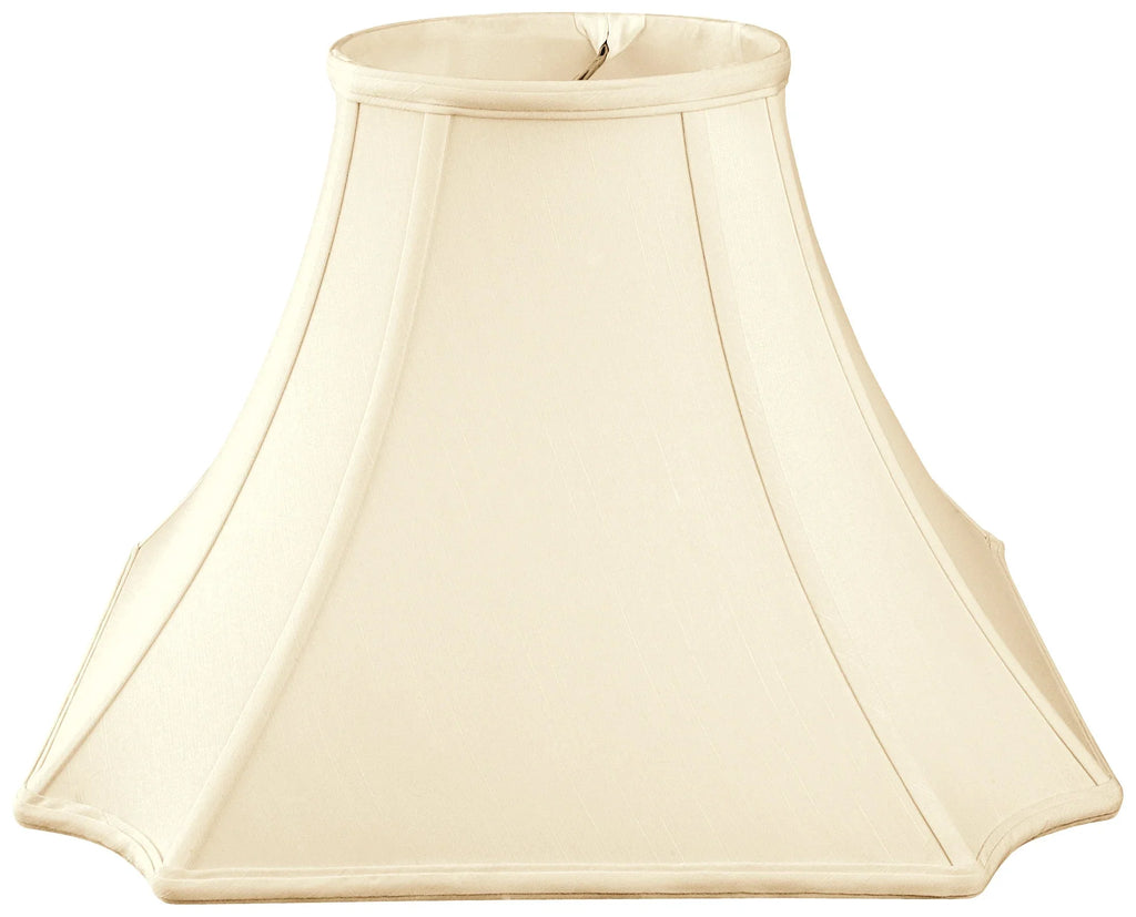 Eggshell Cut 10" Royal Square Corner Designs Lamp Shade Inverted