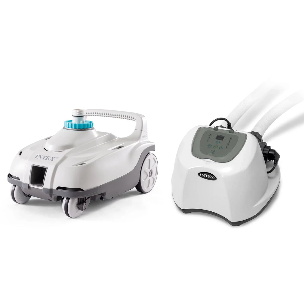Clear Cleaner System ZX100 Krystal with Intex Pool Saltwater