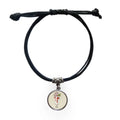 jewelry leather white cup ice rope bracelet black red wristband