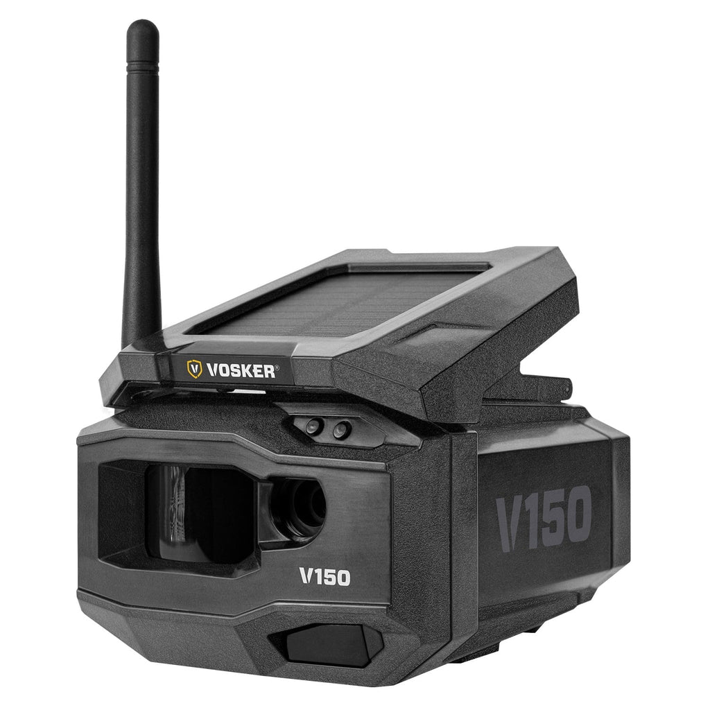 V150 Cellular Network) Solar-Powered 1202 Outdoor Security Camera VOSKER LTE Nation Wide (US